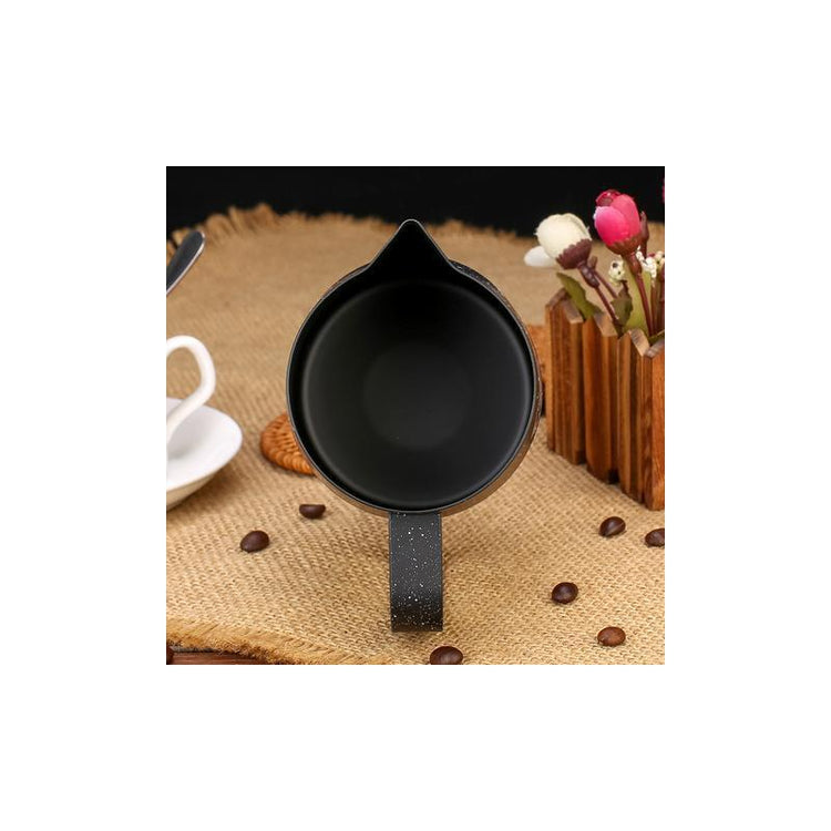 Barista Space Milk Jug Teflon, oțel inoxidabil, 350 ml, negru
