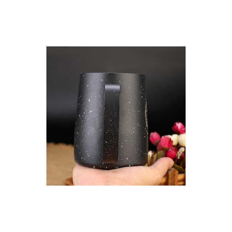 Barista Space Milk Jug Teflon, oțel inoxidabil, 350 ml, negru