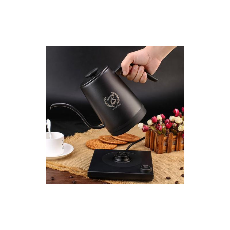 Barista Space Electric Coffee Kettle, Smart Temperature, 1l, Negru