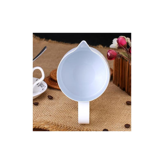 Barista Space Milk Jug Teflon, oțel inoxidabil, 350 ml, alb