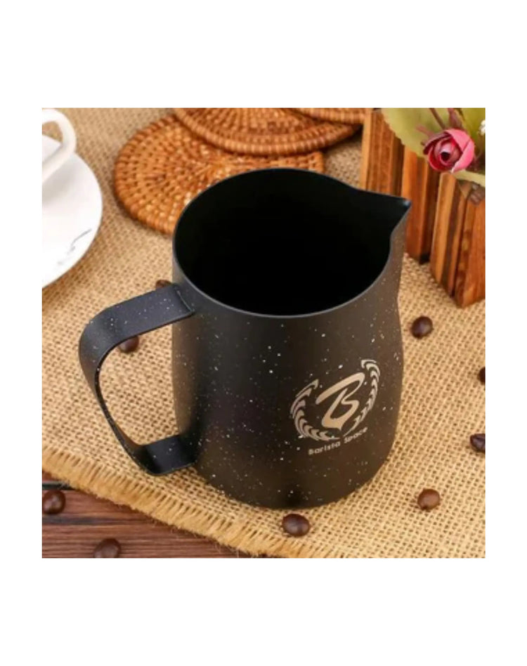Barista Space Milk Jug Teflon, oțel inoxidabil, 350 ml, negru